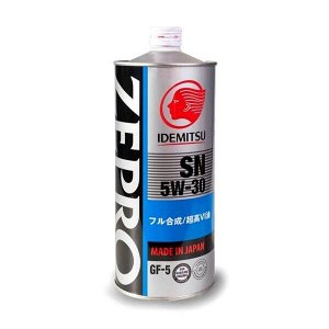 Масло моторное IDEMITSU Zepro Touring 5w30, синтетическое, SN/GF-5, для бензинового двигателя, 1л
