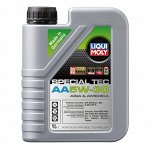 Масло моторное Liqui Moly Special Tec AA 5w30 синтетическое, API SP, ILSAC GF-6A, для бензинового двигателя, 1л, арт. 7515/7615