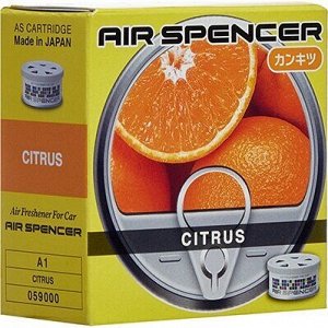 Ароматизатор на торпедо Eikosha Spirit Refill Citrus (Цитрус), меловой, баночка 40г, арт. A-1