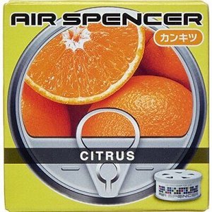 Ароматизатор на торпедо Eikosha Spirit Refill Citrus (Цитрус), меловой, баночка 40г, арт. A-1