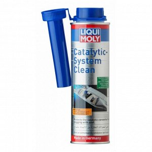 Очиститель катализаторов Liqui Moly Catalytic-System Clean, присадка в бензин, бутылка с насадкой 300мл, арт. 7110