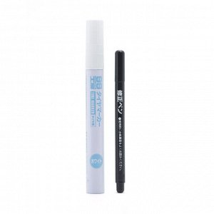 Маркер Soft 99 Tire Marker White, для пометок и подкраски покрышек, резины, белый, 8мл (+корректировочный фломастер), арт. 09133