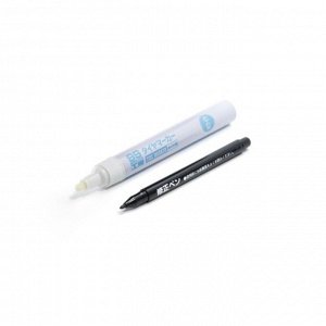 Маркер Soft 99 Tire Marker White, для пометок и подкраски покрышек, резины, белый, 8мл (+корректировочный фломастер), арт. 09133