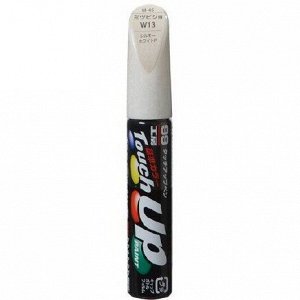 Краска для ремонта сколов и царапин Soft 99 Touch Up Paint, цветовой код W13, акриловая, флакон с кисточкой, 12мл, арт. M-45