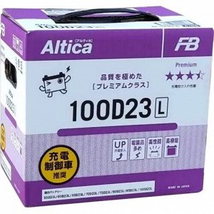 Аккумулятор FB Altica Premium 100D23L, 75Ач, CCA 700А, обслуживаемый