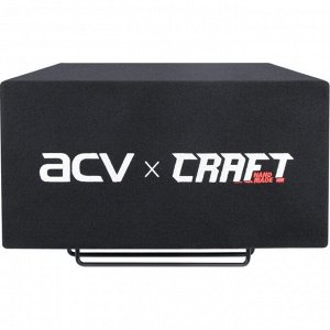 Сабвуфер активный ACV CRAFT B12A, 12" (30см), 300/1500Вт, 480x308x370мм