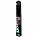 Краска для ремонта сколов и царапин Soft 99 Touch Up Paint, чёрная матовая, флакон с кисточкой, 12мл, арт. X-1