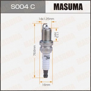Свеча зажигания Masuma BKR5EYA-11 (2526) с никелевым электродом, арт. S004C