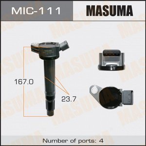 Катушка зажигания Masuma, для Toyota Mark X (2GRFE), арт. MIC-111