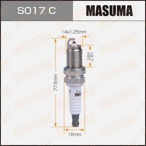 Свеча зажигания Masuma ZFR6K-11 (6711) с никелевым электродом, арт. S017C