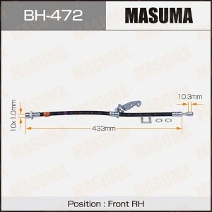 Шланг тормозной Masuma для Honda CR-V, передний, правый, арт. bh-472