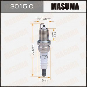 Свеча зажигания Masuma ZFR5J-11 (5584) с никелевым электродом, арт. S015C