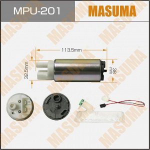 Насос топливный (бензонасос) Masuma, арт. MPU-201