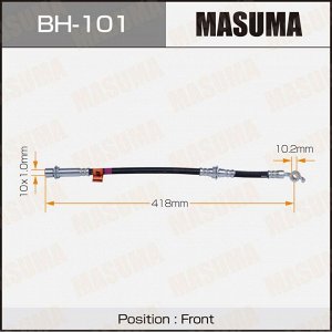Шланг тормозной Masuma для Toyota Regius / HiAce / Granvia, передний, арт. bh-101