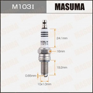 Свеча зажигания Masuma с иридиевым электродом, арт. M103I