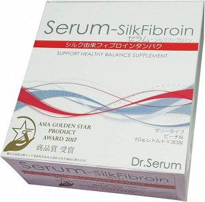 Dr.Serum Serum Silk Fibroin - диетическая добавка с фиброинами шелка в формате желе