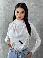Женский теплый платок. Размер: 110*110 cm. Состав: 100% cashmere