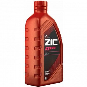 Масло трансмиссионное ZIC ATF SP 3, синтетическое, для АКПП, 1л, арт. 132627