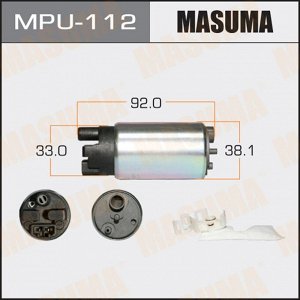 Насос топливный (бензонасос) Masuma, с фильтром, для Toyota Camry, арт. MPU-112