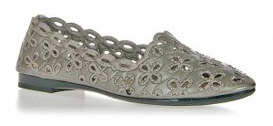 Балетки женские BEPA, Бронзовый