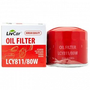 Фильтр масляный LivCar C-307, арт. LCY811/80W