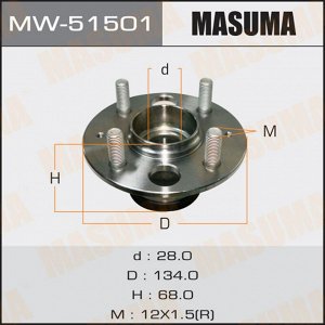 Фланец ступичного узла MASUMA