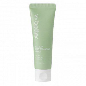VVbetter Крем для лица балансирующий с керамидами и цинком PCA Jeju Yuja Balancing Cream