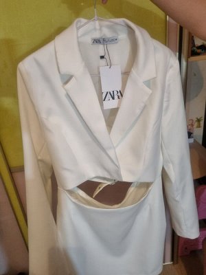 МИНИ-ПЛАТЬЕ-БЛЕЙЗЕР CUT-OUT арт. 2558536 712, экрю