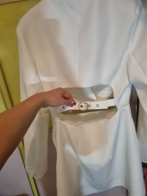 МИНИ-ПЛАТЬЕ-БЛЕЙЗЕР CUT-OUT арт. 2558536 712, экрю