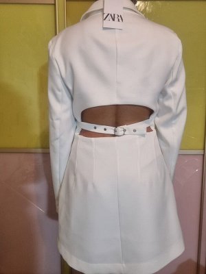 МИНИ-ПЛАТЬЕ-БЛЕЙЗЕР CUT-OUT арт. 2558536 712, экрю