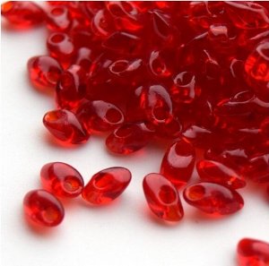 Бисер-лепестки Миюки LMA-0140 Transparent Red