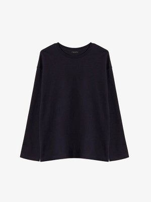 Лонгслив из хлопка, B2947/basalt