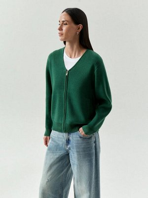 Кардиган на молнии с шерстью, B3058/higiano