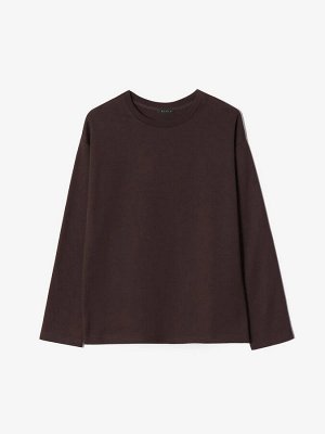 Лонгслив из хлопка, B2947/tierra