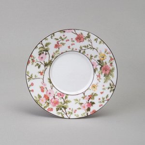 Фарфоровый чайный набор "Blossom" на 6 персон (12 предметов, 250 мл) с цветочным дизайном — идеальный подарок в стильной упаковке, 1 шт.