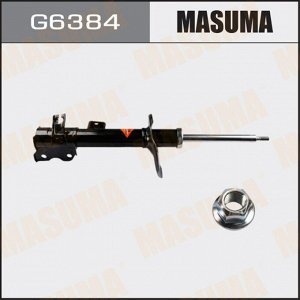 Амортизационная стойка Masuma газомасляная двухтрубная, задняя, левая, 1 шт, арт. G6384 (соответствует KYB 334363)