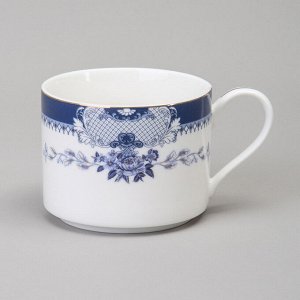 Чайный сервиз из фарфора LEFARD "Rendezvous Vintage" на 6 персон, 12 предметов, 350 мл — элегантная классика с цветочным узором, 1 шт.