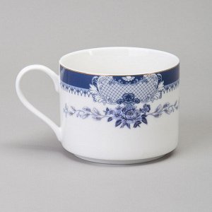 Чайный сервиз из фарфора LEFARD "Rendezvous Vintage" на 6 персон, 12 предметов, 350 мл — элегантная классика с цветочным узором, 1 шт.