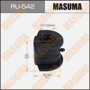 Сайлентблок Masuma, арт. RU-542