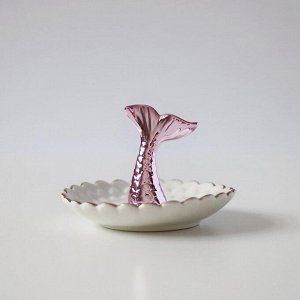Держатель для украшений "Whale tail", pink