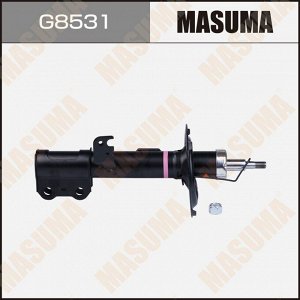 Амортизационная стойка Masuma газомасляная двухтрубная, передняя, левая, 1 шт, арт. G8531 (соответствует KYB 338031)