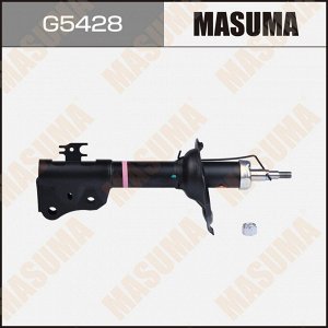 Амортизационная стойка Masuma газомасляная двухтрубная, передняя, левая, 1 шт, арт. G5428 (соответствует KYB 333407)