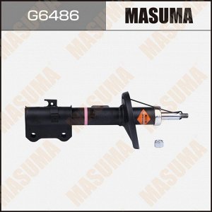 Амортизационная стойка Masuma газомасляная двухтрубная, передняя, левая, 1 шт, арт. G6486 (соответствует KYB 334465)