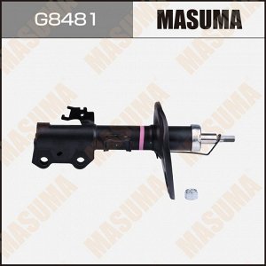 Амортизационная стойка Masuma газомасляная двухтрубная, передняя, левая, 1 шт, арт. G8481 (соответствует KYB 335081)