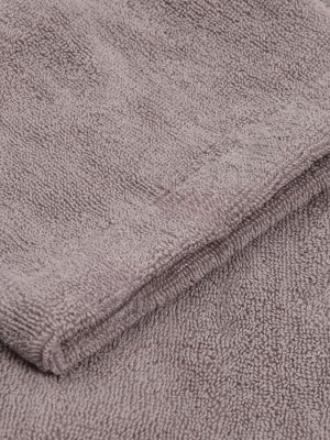Халат махровый с капюшоном женский S HOME: Basic "Софт Мист", 100% хл, 420 г/м2