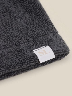 Халат махровый с капюшоном женский SL HOE: Basic "Гри Сандре", 100% хл, 420 г/м2
