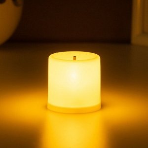 Светодиодная свеча, ночник LED RISALUX «Малая», 0.3 Вт, 4.9x4.9x5.5 см