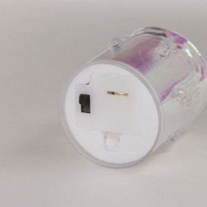 Светодиодная свеча, ночник LED RISALUX «Радужная», 0.3 Вт, 3.5x3.5x6.5 см