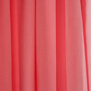Ткань Вуаль однотонная 201 красный              (ш.300см)