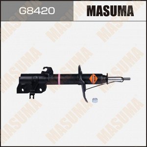 Амортизационная стойка Masuma газомасляная двухтрубная, передняя, левая, 1 шт, арт. G8420 (соответствует KYB 339199)